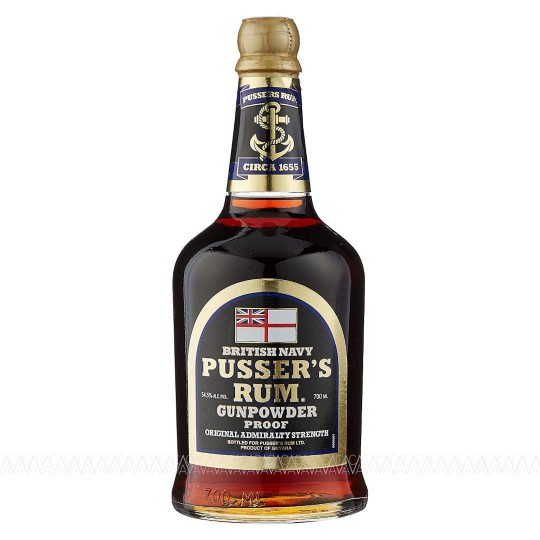 Pusser's Gunpowder Proof Rum 54,5% 700ml