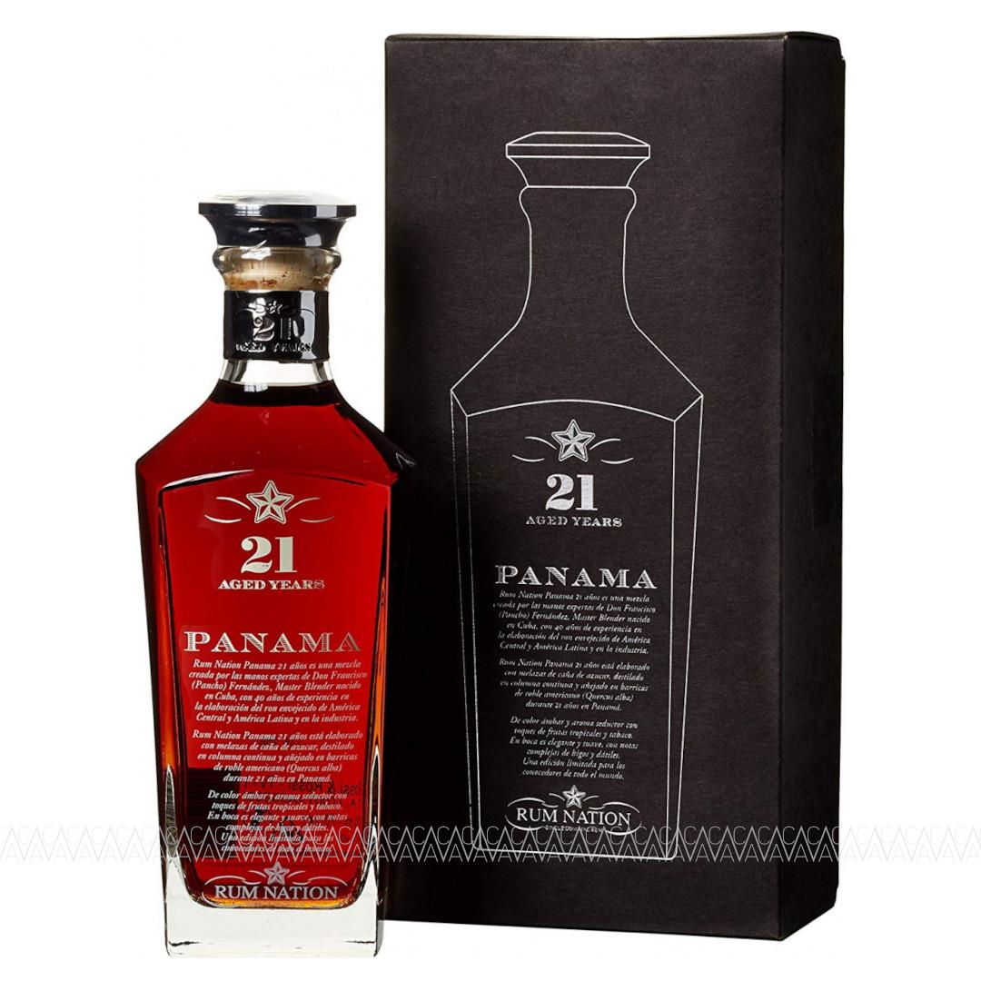 Rum Nation Panama 21 Years Old Rum 700ml