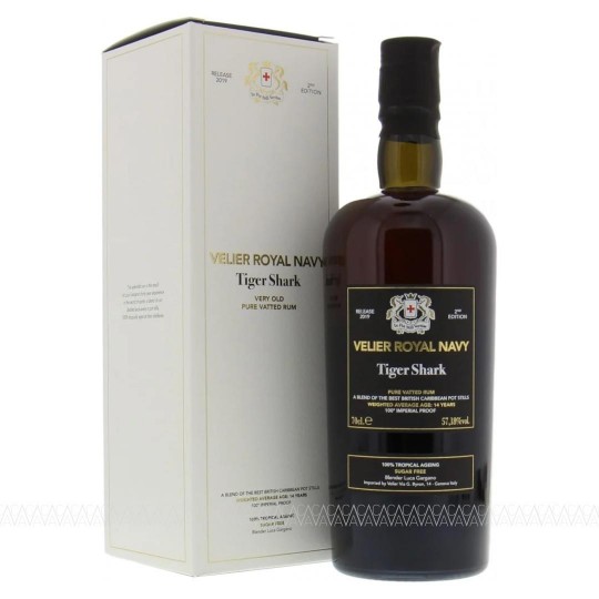 Habitation Velier Royal Navy Tiger Shark Rum 57,18% alc. 700ml