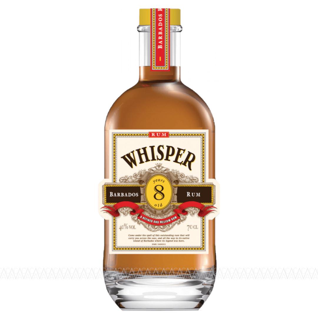 Whisper 8 Years Old Barbados Rum 700ml