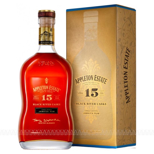 Appleton Estate 15 Years Old Black River Casks Rum 700ml