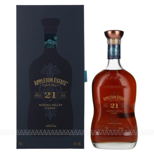 Appleton Estate 21 Years Old Nassau Valley Casks Rum 700ml