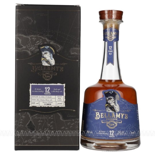 Bellamy's 12 Years Old Reserve Rum 700ml