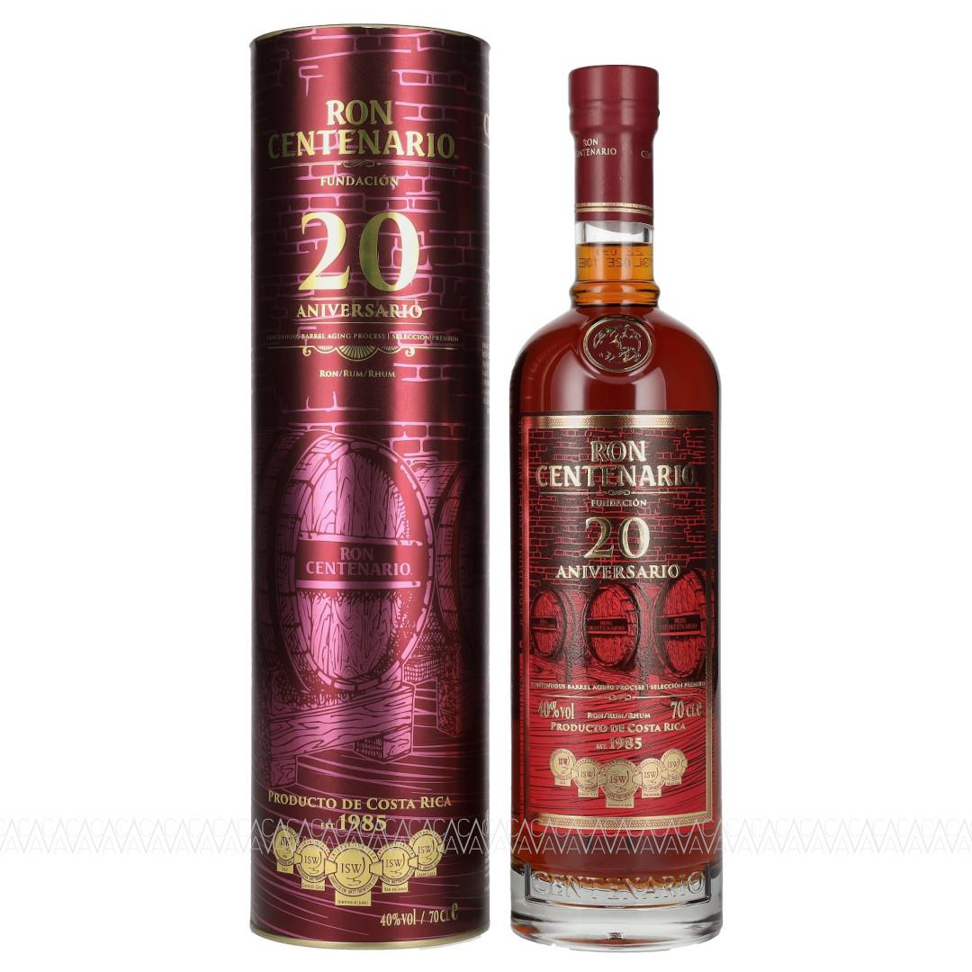Centenario Fundacion 20 Aniversario Rum 700ml Centenario Fundacion 20 Aniversario Rum 700ml