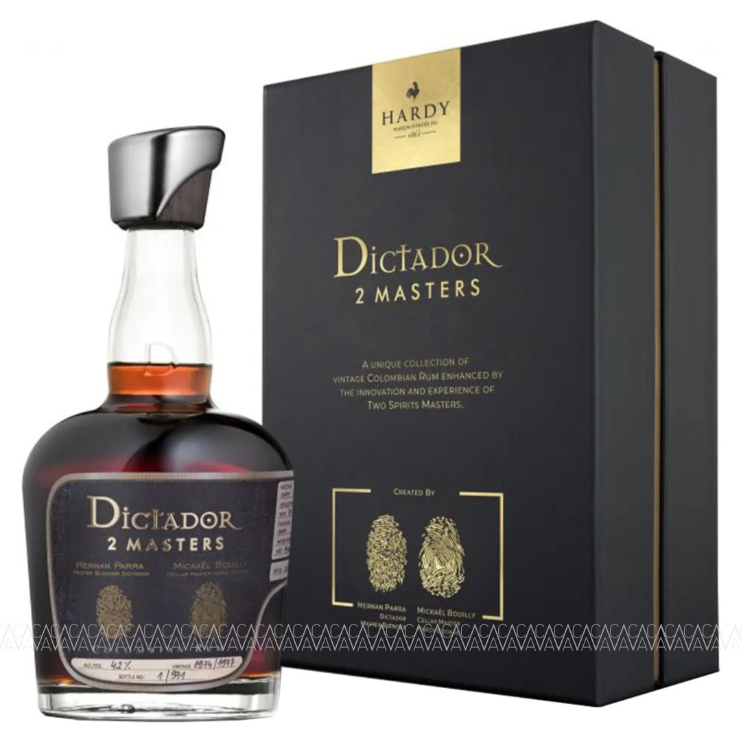 Dictador 2 Masters Hardy Winter Blend 1974 & 1977 Rum 42% 700ml