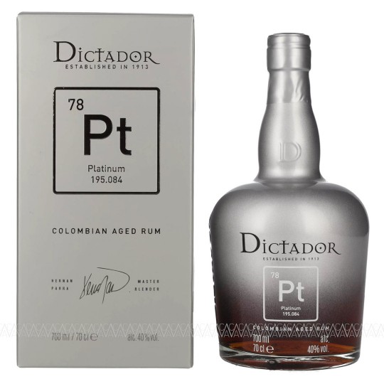 Dictador Platinum XO Rum 700ml