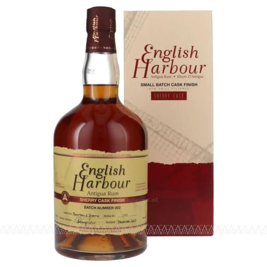 English Harbour Sherry Cask Finish Rum 700ml English Harbour Sherry Cask Finish Rum 700ml