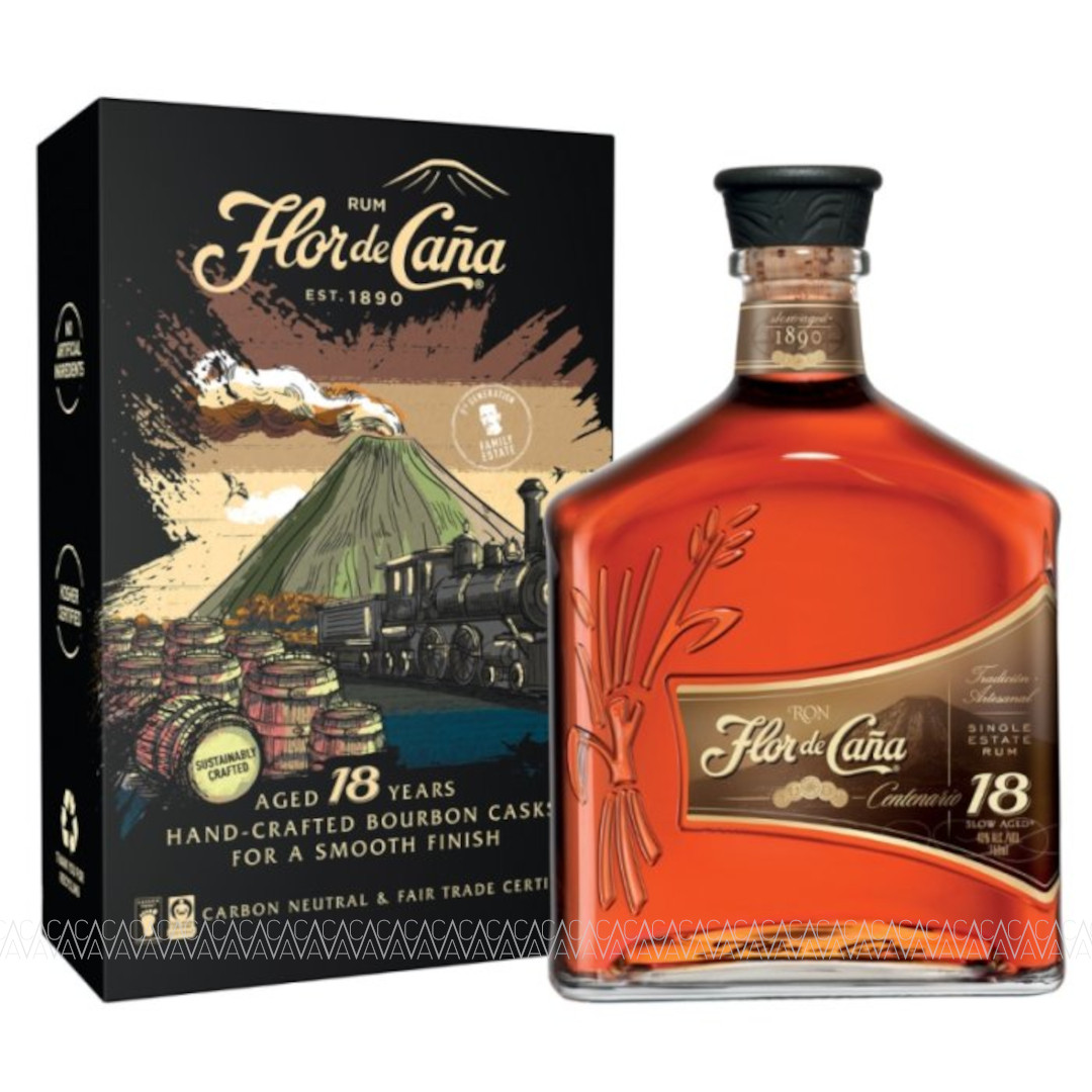 Flor De Cana 18 Years Old Rum 700ml
