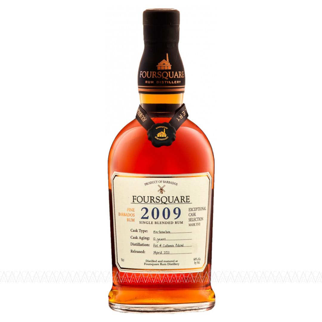 Foursquare 2009 12 YO Single Blended Barbados Rum 60% 700ml