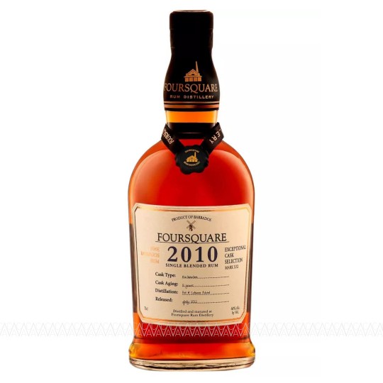 Foursquare 2010 Vintage 12 Years Old Rum 60% 700ml