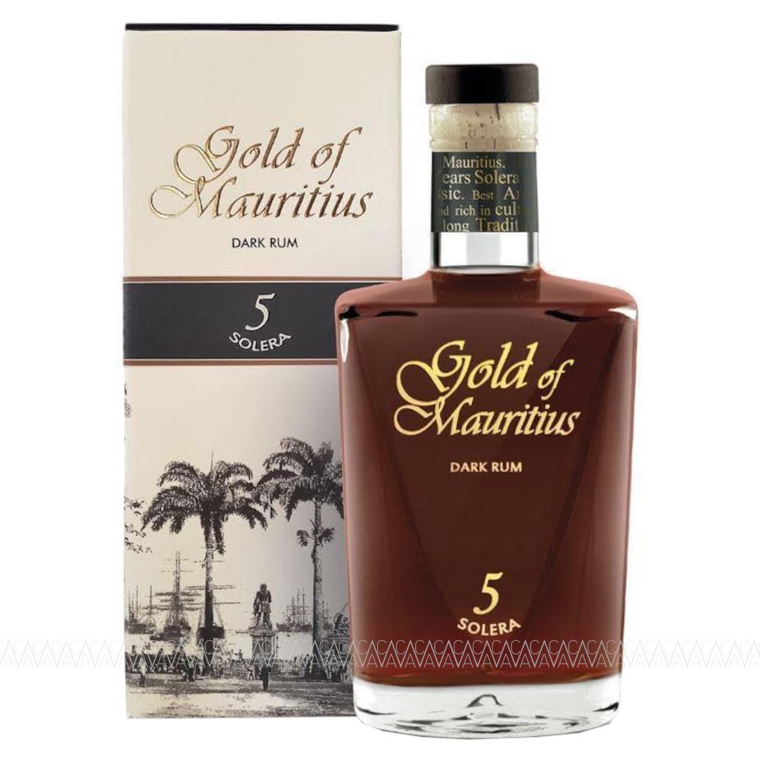 Gold Of Mauritius 5 Solera Dark Rum 700ml