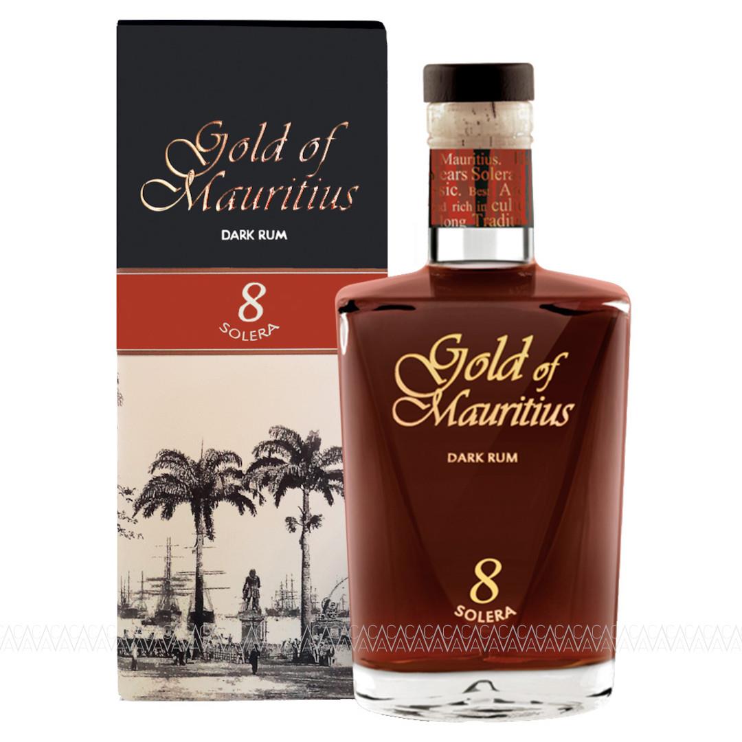 Gold Of Mauritius 8 Solera Dark Rum 700ml