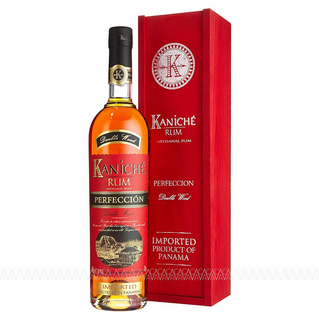 Kaniche Perfeccion Double Wood Rum 700ml Σε Ξυλοκιβώτιο