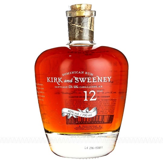 Kirk & Sweeney 12 Years Old Rum 700ml
