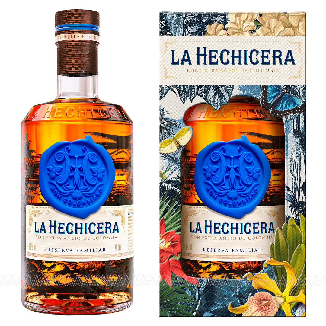 La Hechicera Reserva Familiar Extra Anejo Rum 700ml