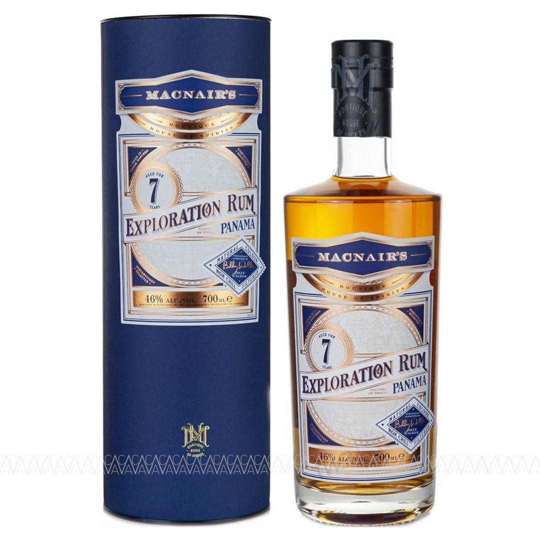 MacNair's Exploration 7 Years Old Panama Non Peated Rum 700ml