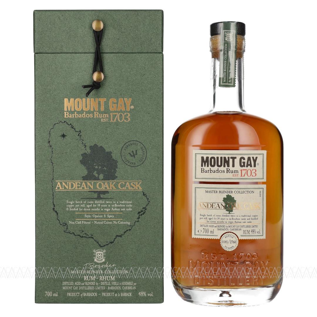 Mount Gay Master Blender Collection Andean Oak Cask Rum 48% 700ml