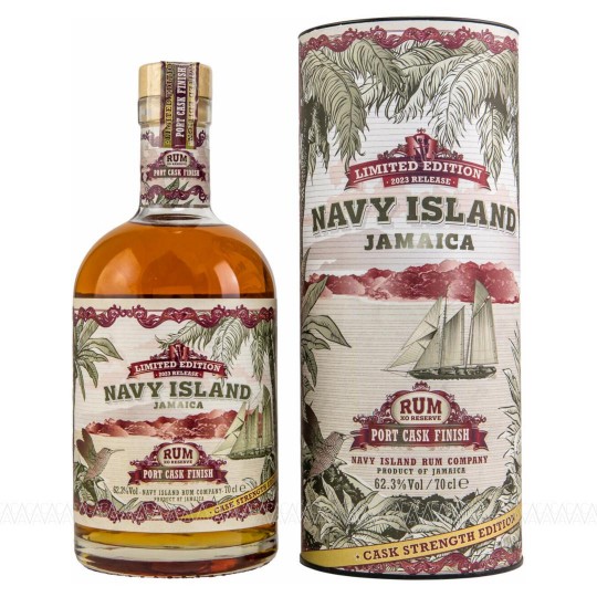 Navy Island XO Reserve Port Finish Cask Strength Rum 62,3% 700ml