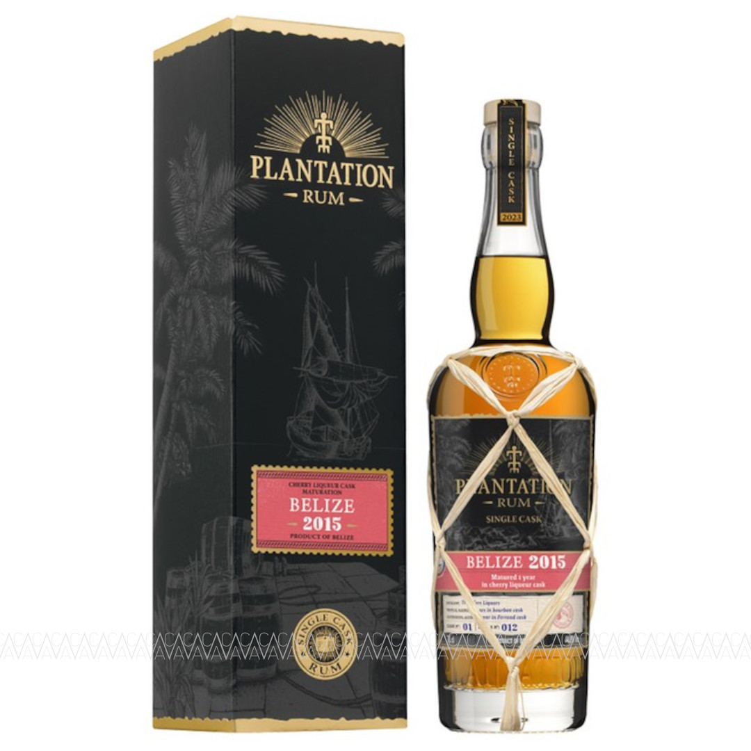 Plantation Belize 2015 Cherry Liqueur Cask Maturation 8 YO Rum 44,5% 700ml