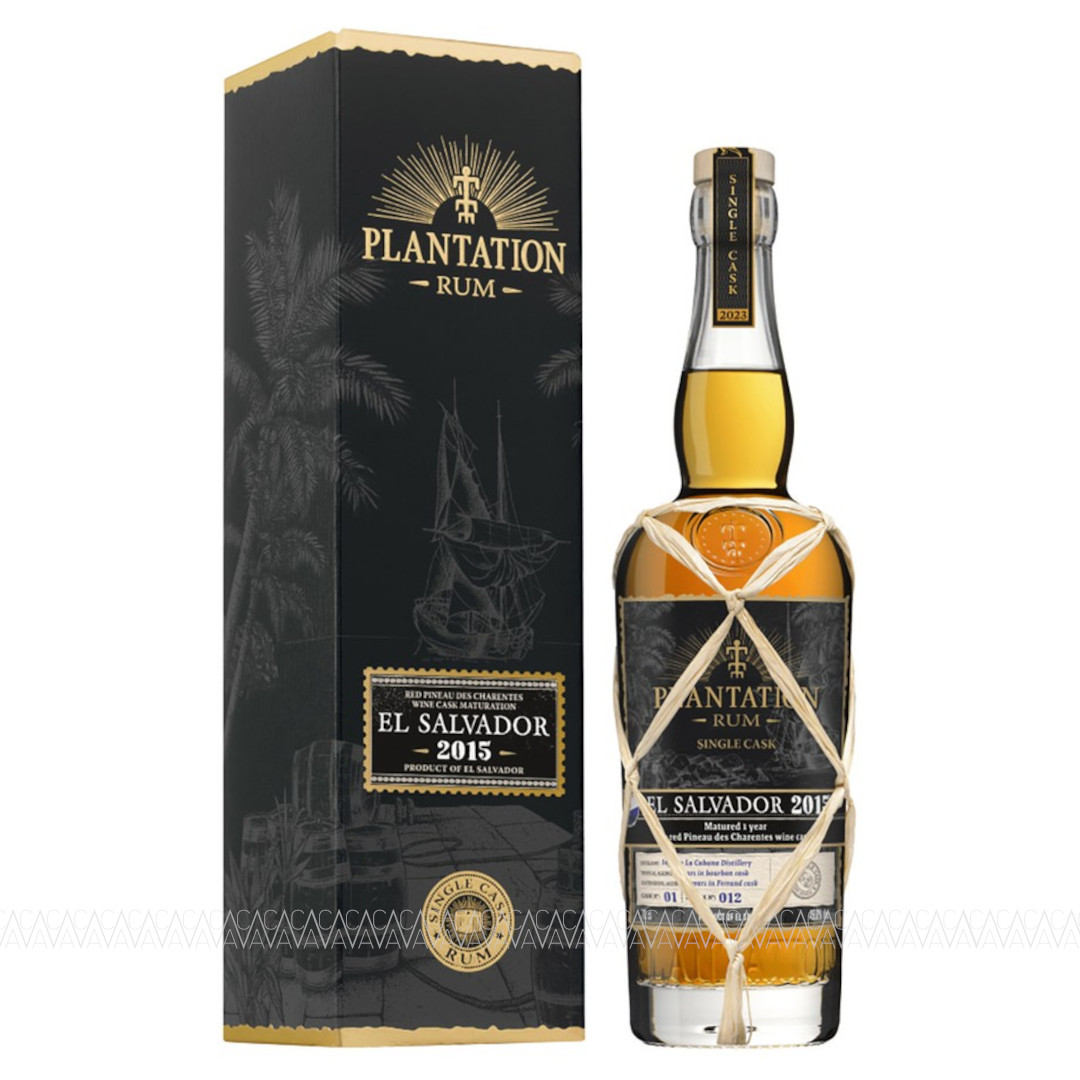 Plantation El Salvador 2015 Red Pineau des Charentes Cask Finish Rum 48,8% 700ml