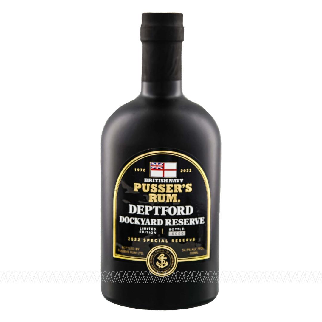 Pusser's British Navy Deptford Dockyard Reserve Edition 2022 Rum 54,5% 700ml