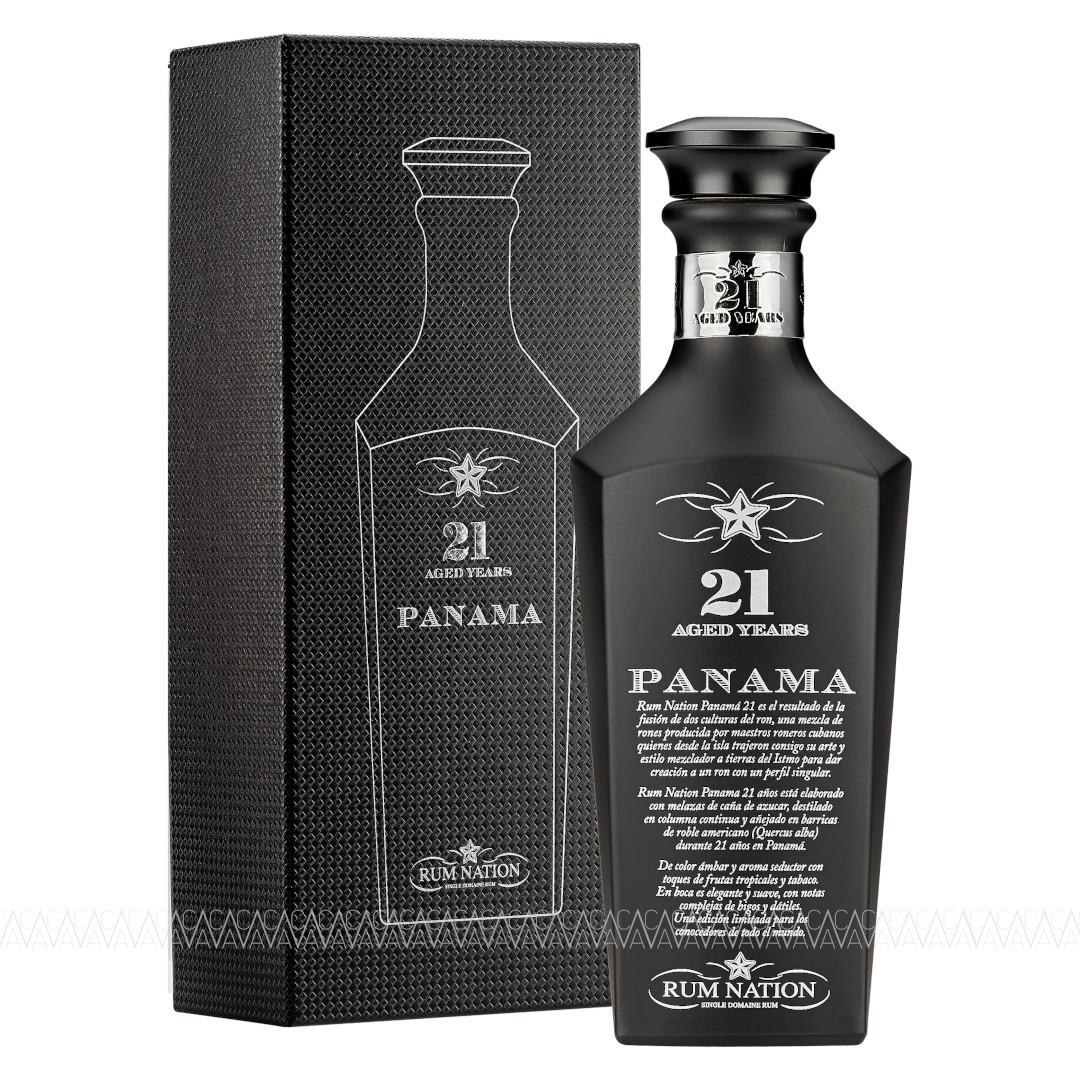 Rum Nation Panama 21 Years Old Black Edition Rum 700ml