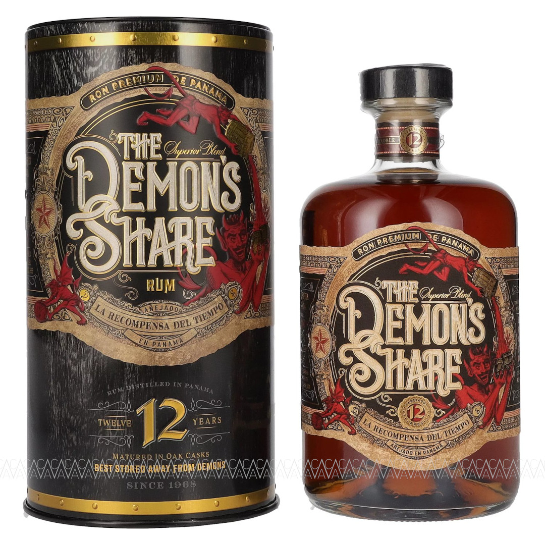 The Demon's Share 12 Years Old Rum 700ml
