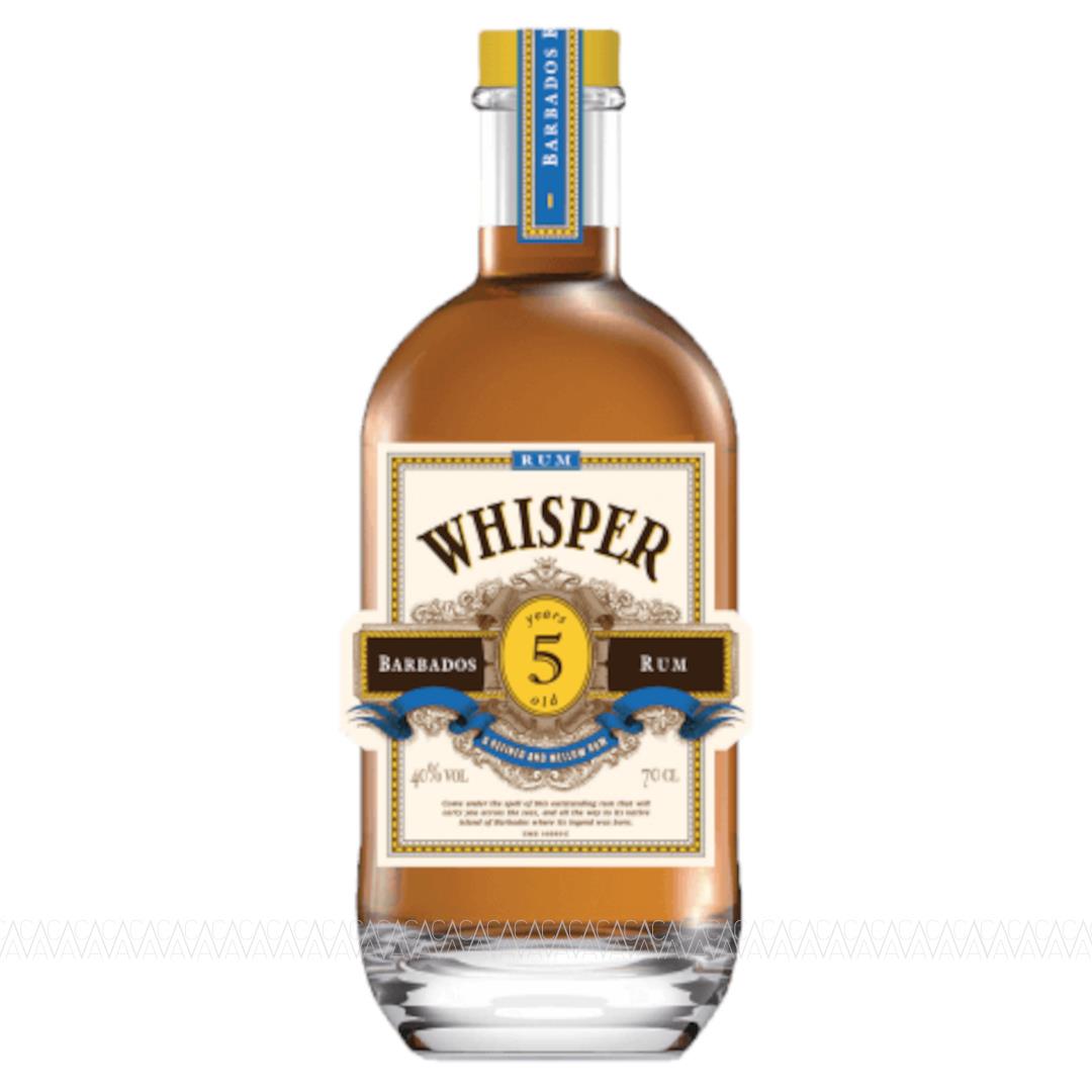 Whisper 5 Years Old Barbados Rum 700ml