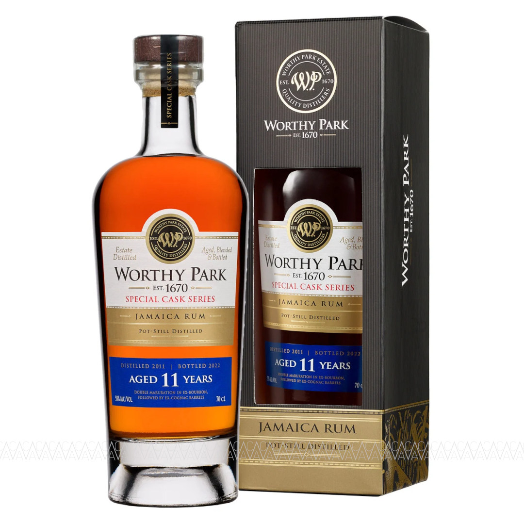 Worthy Park 11 Years Old Cognac Cask Finish Rum 55% 700ml Worthy Park 11 Years Old Cognac Cask Finish Rum 55% 700ml