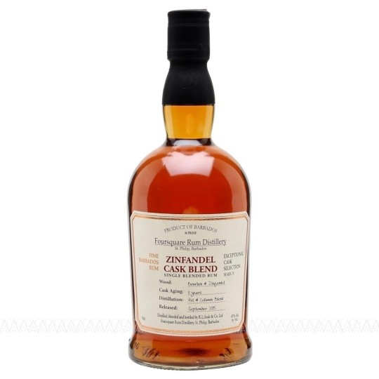 Foursquare Zinfandel Cask Blend Rum 700ml