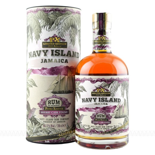 Navy Island Jamaica XO Reserve Pedro Ximenez Sherry Cask Finish Rum Limited Edition 46,7% 700ml