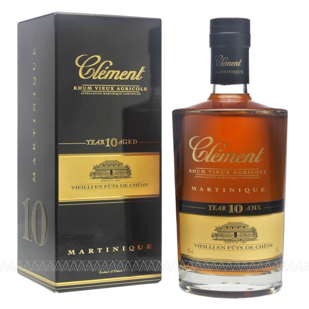 Clement 10 Years Old Agricole Rum 700ml