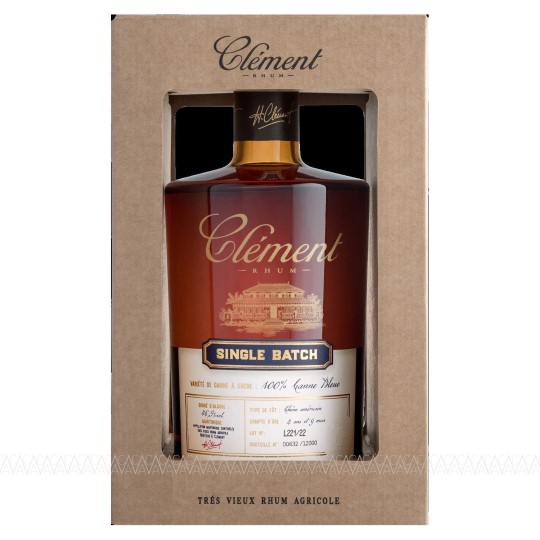 Clement Single Cask 100% Canne Bleue Agricole Rum 46,5% 500ml