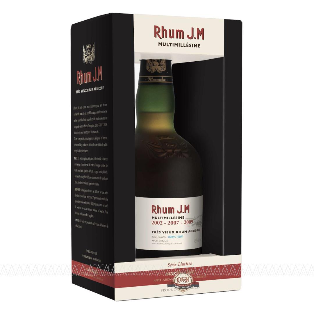 Rhum J.M Tres Vieux Multimillesime Agricole Rum 500ml
