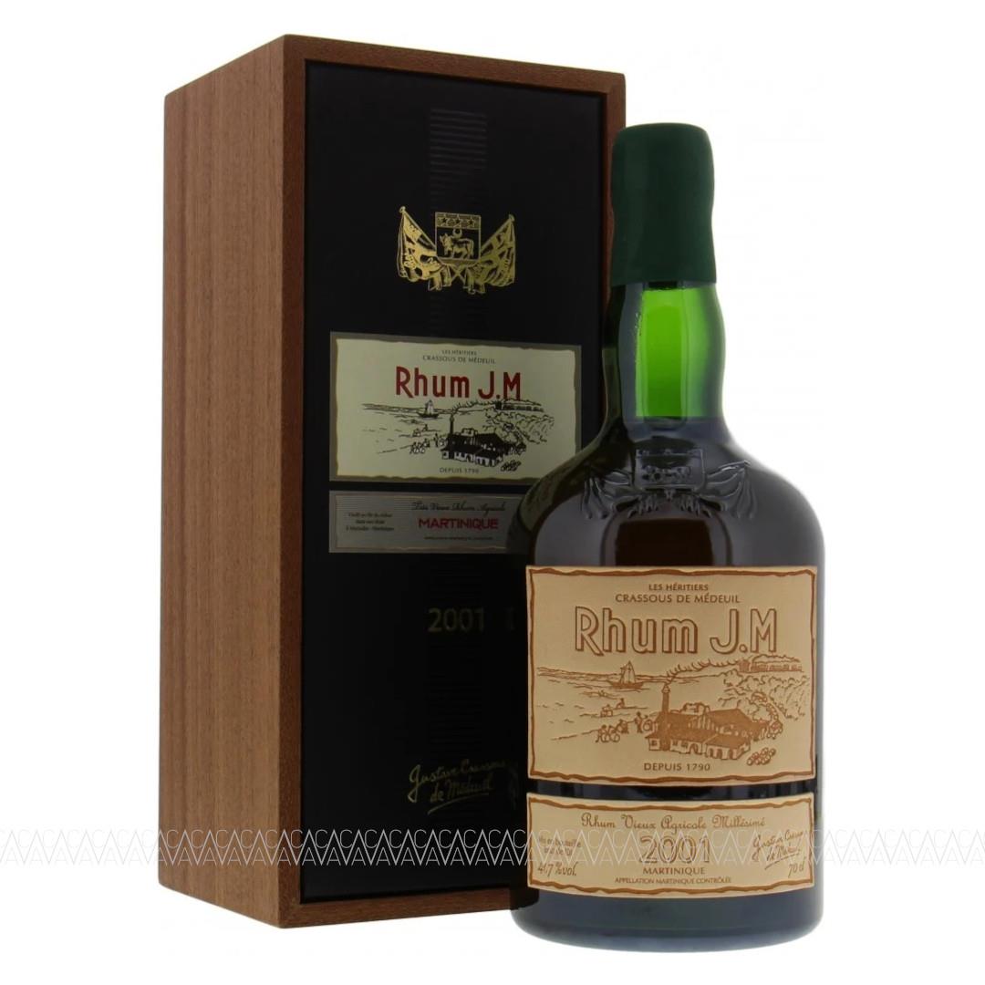Rhum J.M Vintage 2001 15 Years Old Cask Strength Agricole Rum 41,7% alc. 700ml