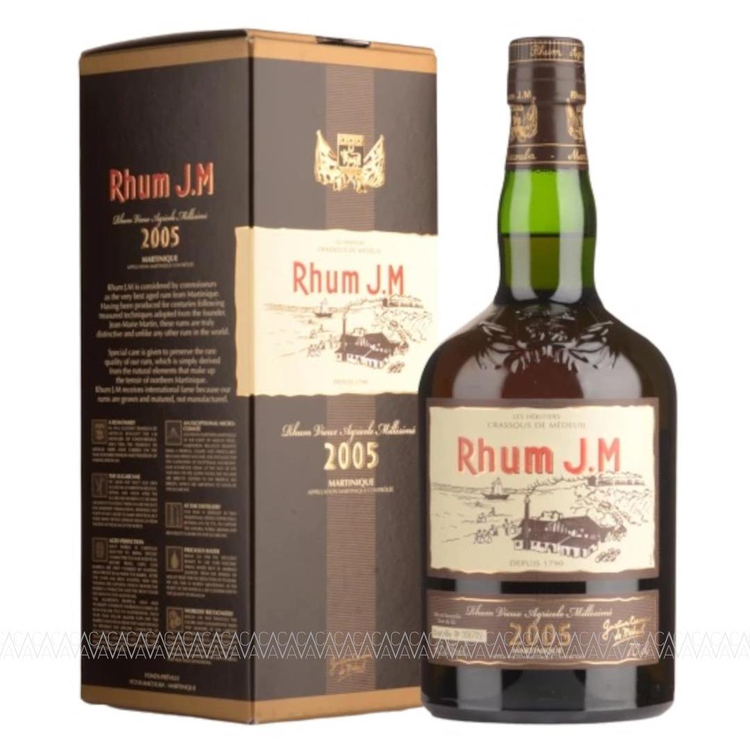 Rhum J.M Vintage 2005 10 Years Old Cask Strength Agricole Rum 43,8% alc. 700ml