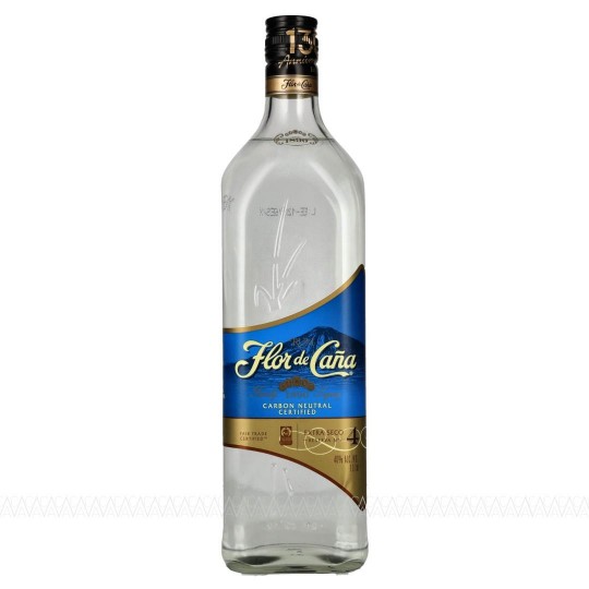 Flor De Cana 4 Years Old Extra Seco White Rum 1 Λίτρο