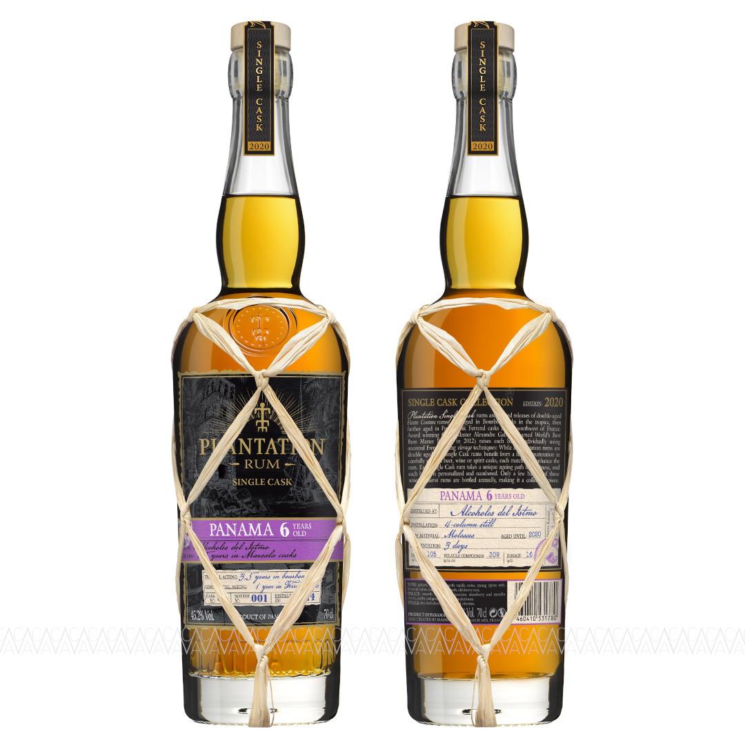 Plantation Single Cask Panama 2014 Marsala Cask Finish Rum 45.2% alc. 700ml