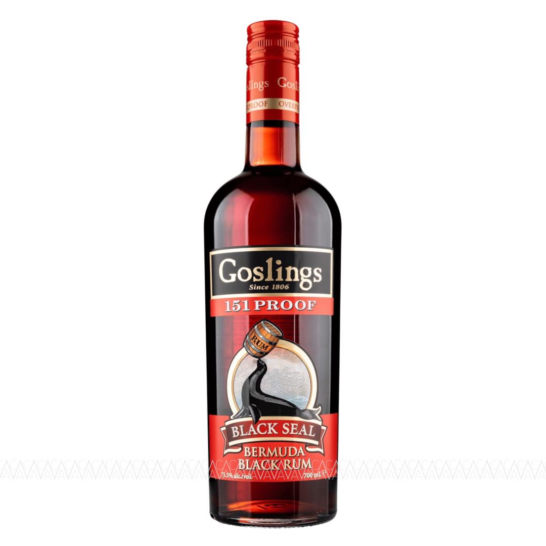Goslings Black Seal 151 Proof Rum 75,5% 700ml