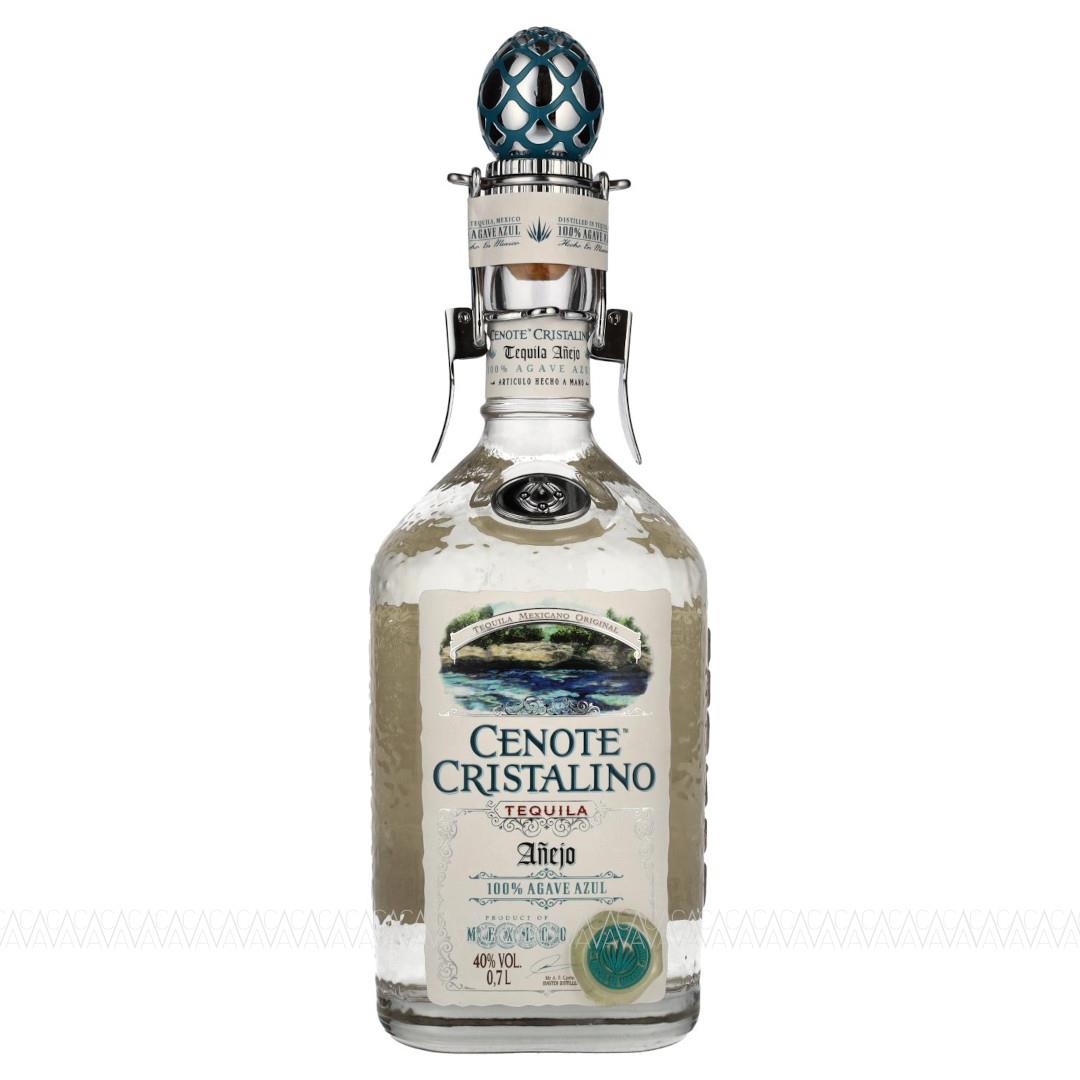 Cenote Cristalino Anejo Tequila 100% Agave Azul 700ml