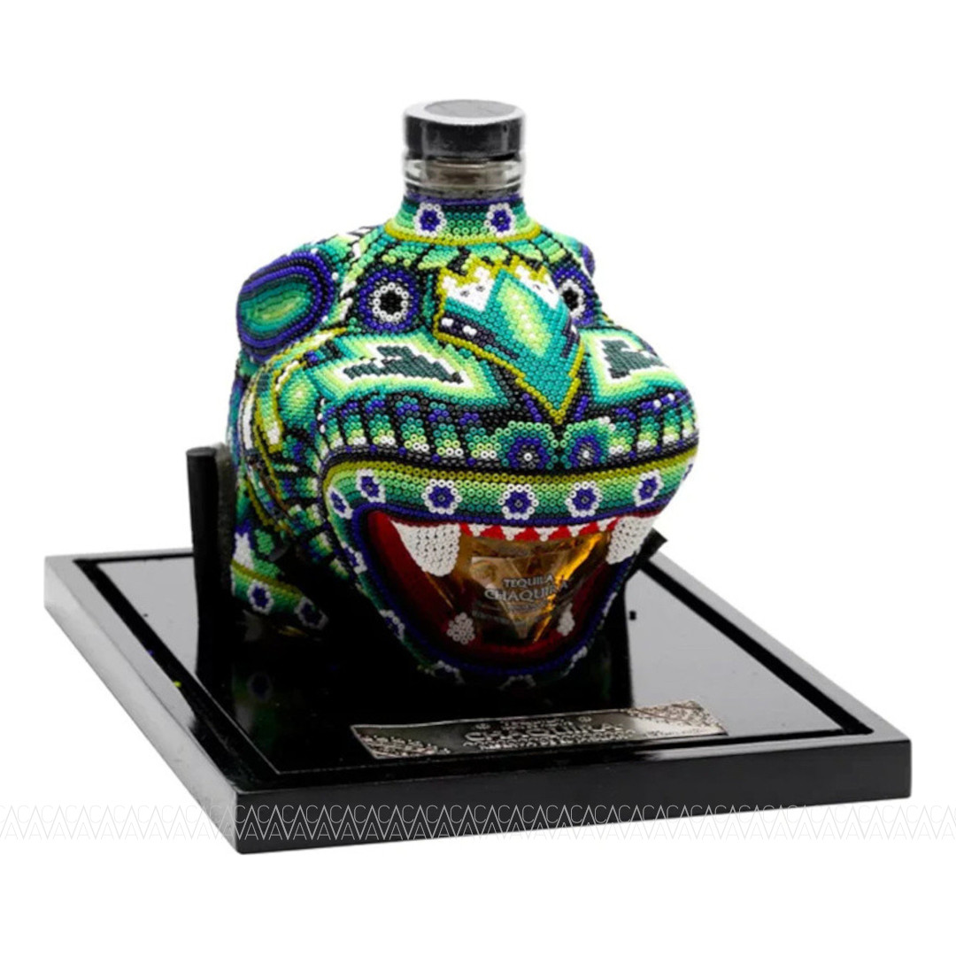 Chaquira Beaded Jaguar Reposado Tequila 700ml