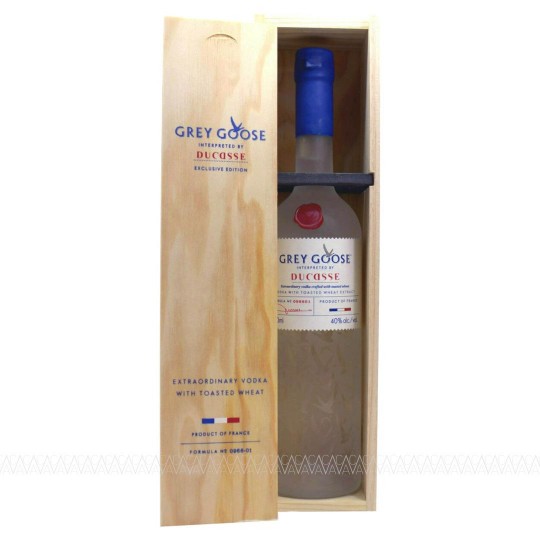 Grey Goose Ducasse Vodka 700ml Σε Ξυλοκιβώτιο