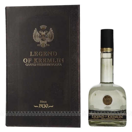 Legend Of Kremlin Vodka 700ml (Σε Μαύρο Βιβλίο)