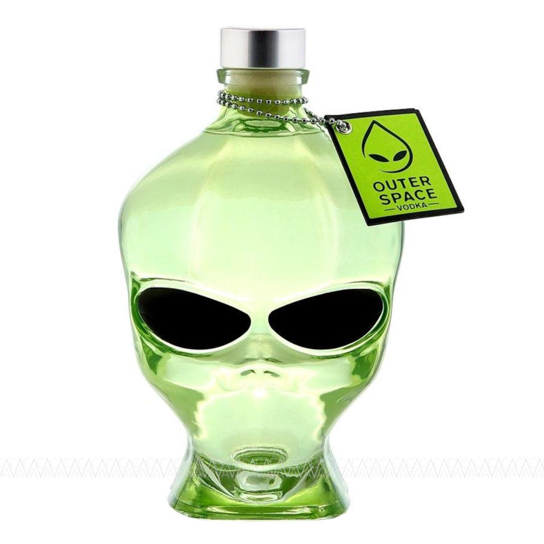 Outer Space Alien Head Vodka 700ml
