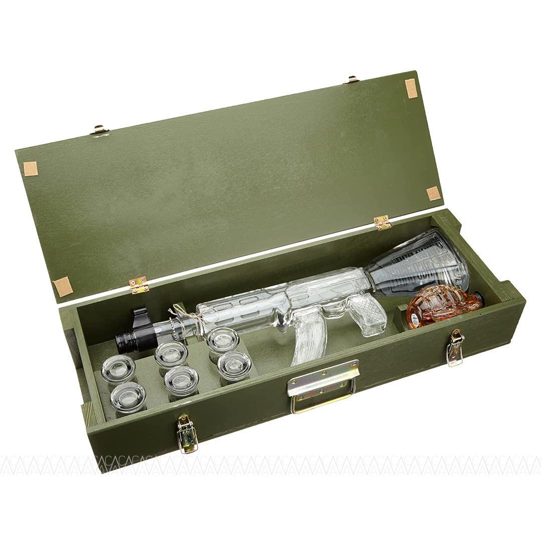 Red Army Kalashnikov Vodka Set 1.2L