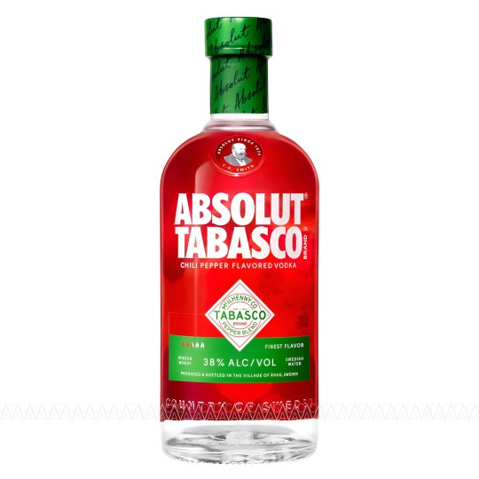 Absolut Tabasco Vodka 700ml