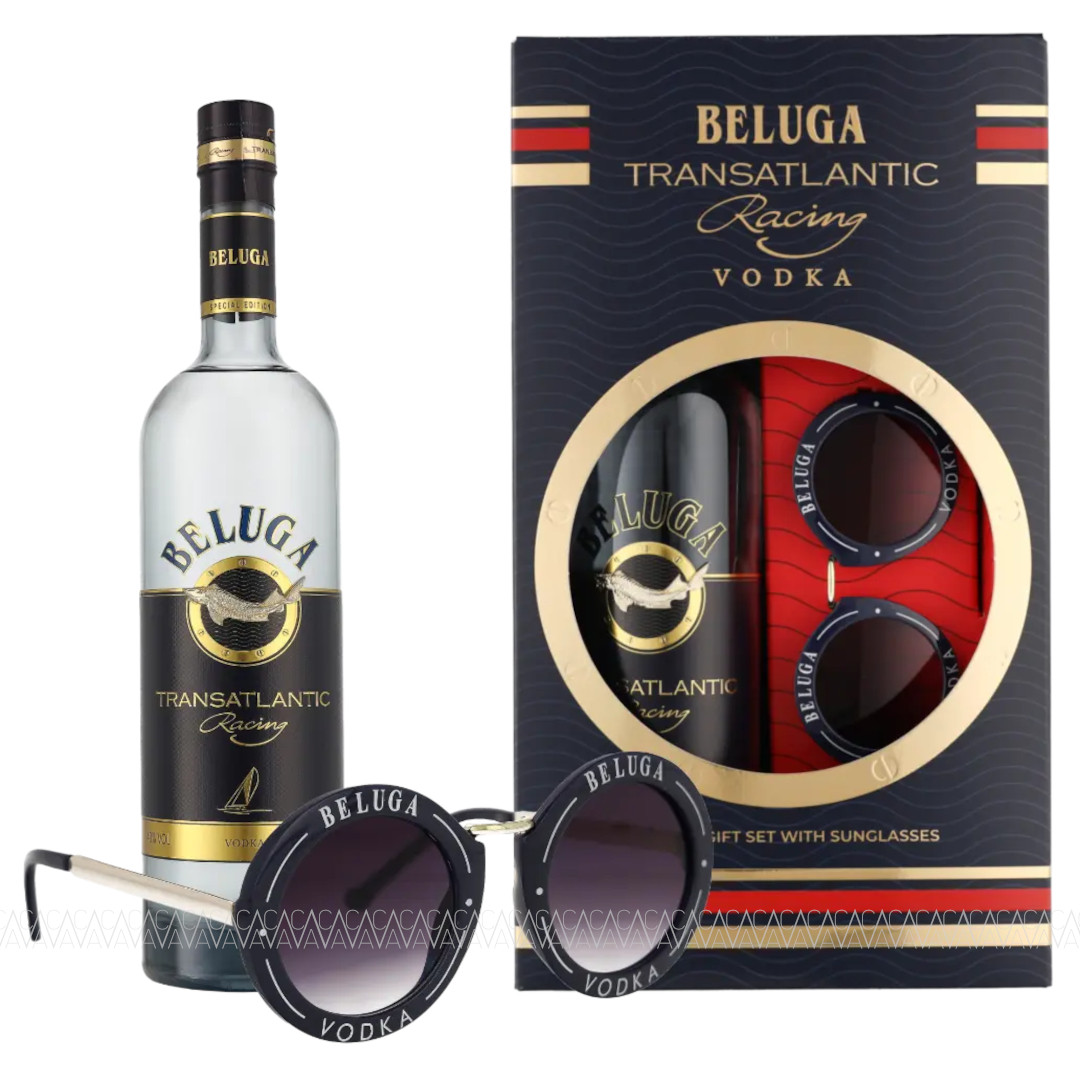 Beluga Transatlantic Racing Vodka 700ml + Sunglasses