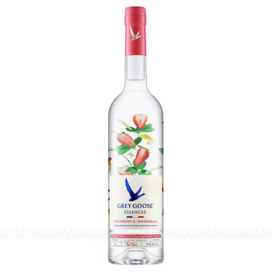 Grey Goose Essences Strawberry & Lemongrass Vodka 700ml