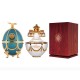Ladoga Imperial Collection Super Premium Vodka 700ml in Turquoise Faberge Egg