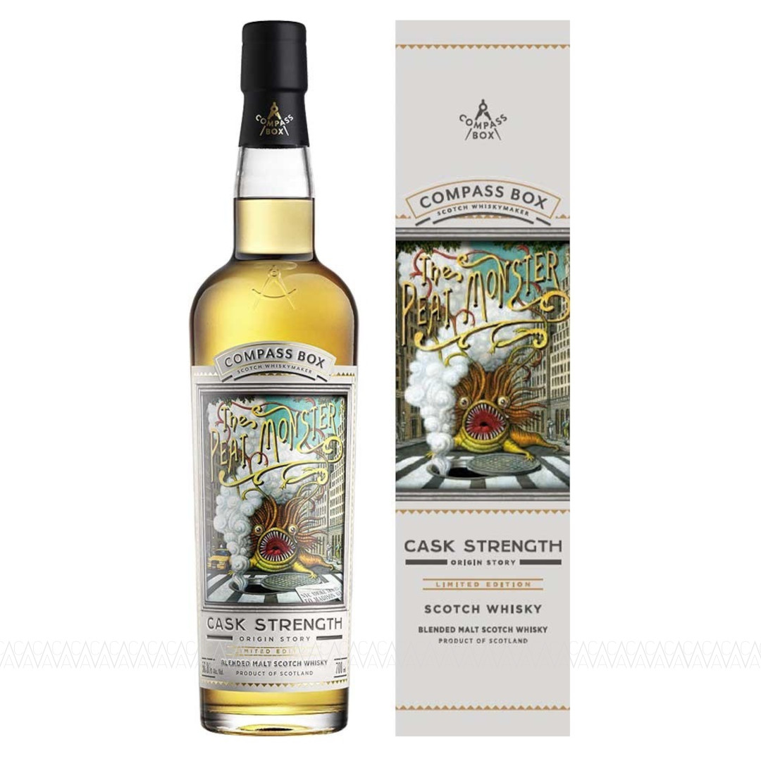 Compass Box Peat Monster Cask Strength Blended Malt Scotch Whisky 56,7% 700ml